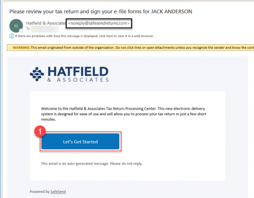1 Initial email 1 Initial email